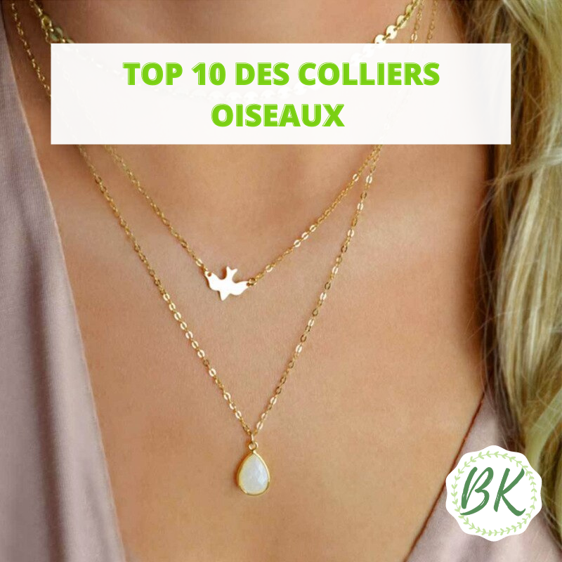 TOP 10 DES COLLIERS OISEAUX