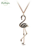 COLLIER FLAMANT ROSE