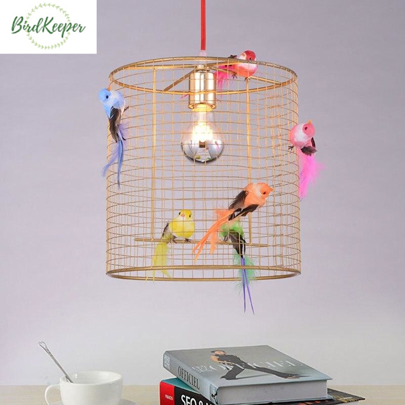 Birdkeeper Lampe Oiseaux Cage