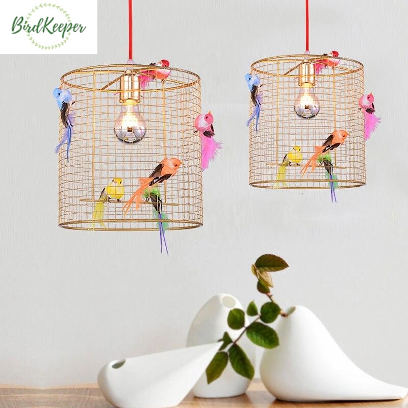 Birdkeeper Lampe Oiseaux Cage