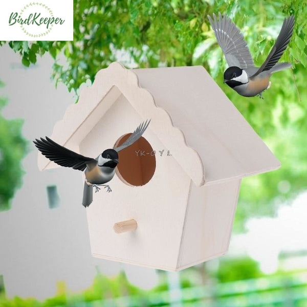 NICHOIR OISEAUX - CABANE 10CM